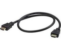 Kabelis Aten HDMI - HDMI 0.6m juoda