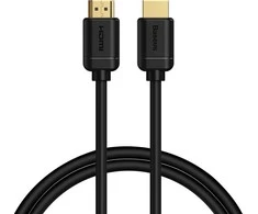 Kabelis HDMI-HDMI kištukai 1.0m (HDMI 2.0) juodas 4K 60Hz, BASEUS