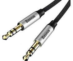 Baseus Yiven Audio Cable 3.5 male Audio M30 1.5 (Juodas)