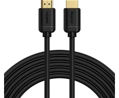 Baseus HDMI - HDMI 2.0 4K 30Hz kabelis 3D HDR 18Gbps 5m Juodas