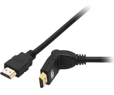 BLOW 92-653 BLOW HDMI-HDMI Juodas 2.0 4K kampas 3m