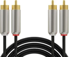 Blow 2xRCA METALINIS 2.5 m