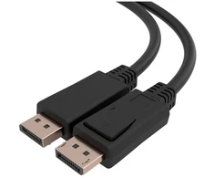 C2G kabelis 6ft (1.8m) TAA atitikties DisplayPort kabelis su fiksatoriais - 8K 60Hz - DisplayPort kabelis - atitinkantis TAA - DisplayPort (M) su fiksatoriais į DisplayPort (M) su fiksatoriais - DisplayPort 1.4 - 30 V - 1.8 m - dvikryptis, 8K60Hz palaikymas (7680 x 4320)