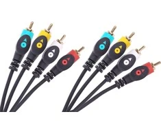 4RCA-4RCA 1,8 m kabelis Cabletech Economic