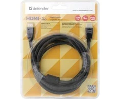 DEFENDER Skaitmeninis kabelis HDMI-10PRO HDMI M-M ver1.4 3m