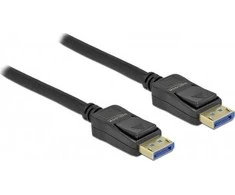 Delock DisplayPort kabelis 10K 60 Hz 54 Gbps plastikinis korpusas 2 m
