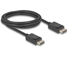 „DeLOCK“ „DisplayPort“ kabelis 8K 60 Hz 40 Gbps 2 m, 2 m, „DisplayPort“, „DisplayPort“, kištukas, kištukas, 15360 x 8640 pikselių