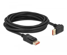 „DeLOCK DisplayPort“ kabelis, kištukas, tiesus į kištuką, 90° kampu į viršų, 8K 60 Hz, 5 m, 5 m, DisplayPort, DisplayPort, kištukas, kištukas, 7680 x 4320 pikselių