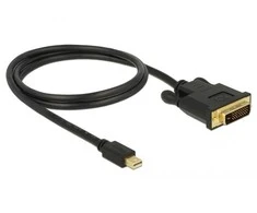 Kabelis Delock DisplayPort Mini - DVI-D 1m juoda (83988)
