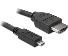 DELOCK laidas HDMI A-D St/St 3,0m
