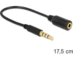 DELOCK Cable Stereo lizdas 3,5 mm 4 kontaktai