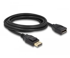 Kabelis Delock Przewód przedłużający DisplayPort 1.2 4K 60 Hz 3 m (80003)