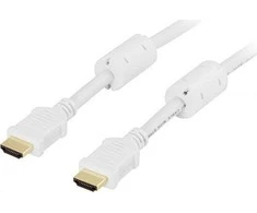 Kabelis Deltaco HDMI - HDMI 3m balta (HDMI- 1030A)