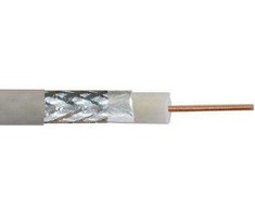 Digitus koaksialinis kabelis DK-RG6-P 305m baltas