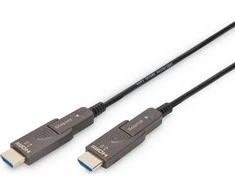 Digitus 4K AOC HDMI hibridinis šviesolaidinis kabelis su 10 m nuimamu kištuku