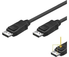 Conecto Kabelis DisplayPort - DisplayPort 2m juoda (--)