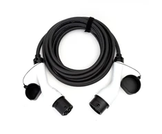Įkrovimo kabelis automobiliams Platinet EV Charging Cable Type 2 32A 7,4KW 7M Juoda/Balta [46458] (EV_PEVC7KW7B)