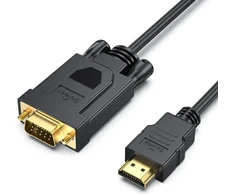 BENFEI cable HDMI to VGA unidirectional 1.8 m juodas