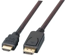 Efb Elektronik Kabelis EFB Rodyti Uostas - HDMI 2m juoda (K5561SW.2V2)