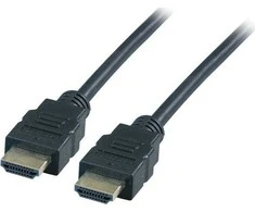 Efb Elektronik Kabelis EFB HDMI - HDMI 0.5m juoda (K5430SW.0,5)