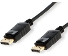 Savio cl-85 laidas (displayport m - displayport m; 1,8m; juodas)