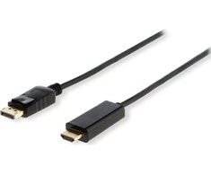 Savio CL-56 vaizdo kabelio adapteris 1,5 m DisplayPort HDMI Type A (Standartinis) Juodas