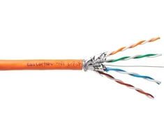 Kabelis Emiter Net SFTP (S/FTP) kat.7 1000MHz, laidas 4x2x23AWG, LSZH-FR