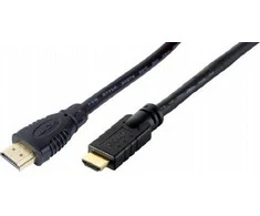 Equip įrengti 119357 didelės spartos HDMI kabelį su Ethernet HDMI kištuku su HDMI kištuku 10,00 m juodu auksu
