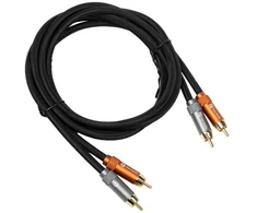 Kabelis Fosi Audio 2xRCA-2xRCA 0,3 m (6976136961185)