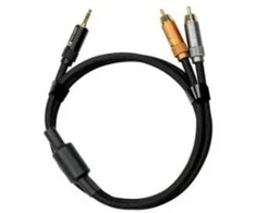 „Fosi Audio“ kabelis Jack 3.5 mm – 2xRCA – 1,2 m (6976136961307)