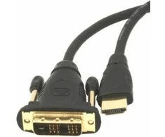 GEMBIRD CC-HDMI-DVI-15 HDMI-DVI kištukas-kištukas kabelis su auksinėmis jungtimis, 4,5 m, urmu pakuotė