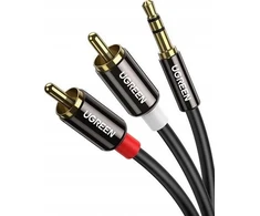 Kabelis Gembird Jack 3.5mm - RCA (Cinch) x2 1.5m juodas (31553)