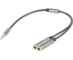 Genesis NATEC NKA-0729 aukščiausios kokybės 4 PIN ausinių adapteris, skirtas PS4 kompiuteriui