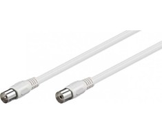 Kabelis Goobay Antenowy 10m balta (JAB-4410929)