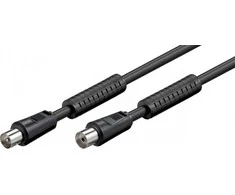 Goobay antenos laidas, 2,5 m, juodas