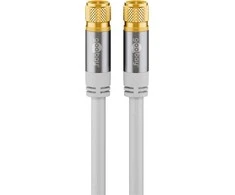 Wentronic Kabelis Goobay Antenowy 3m balta (JAB-4411050)