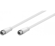 Kabelis Goobay Antenowy (F) 2m balta (JAB-4410966)
