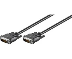 Wentronic Kabelis Goobay DVI-D – DVI-D 5m Juodas (68084)