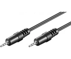 Goobay 3,5 mm vyriškas iki 3,5 mm išorinis garso kabelis, 10 m