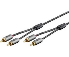 Goobay Gogobay Plus stereo kabelis, 0,5 m