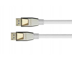 Nezatříděno Kabelis Good Connections DisplayPort - DisplayPort 2m balta (DP20-PY020W)