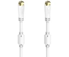 Hama SAT-Anschlusskabel F-Stecker - F-Stecker vergoldet 1.5 m 100 dB