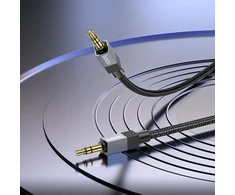 AUX kabelis Jack 3,5 mm (vyras) į Jack 3,5 mm (vyras) Hoco 1 m UPA32 juodas