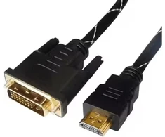 Kabelis Brackton HDMI - DVI 4K 1m