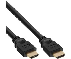 Inline Įmontuotas HDMI - HDMI kabelis 3 m juodas (B-17603P)