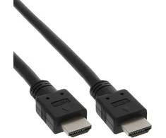 Inline Įmontuojamas HDMI - HDMI kabelis 2 m juodas (B-17602E)