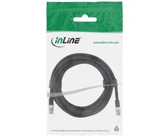 Kabelis InLine BNC - BNC 3m juodas