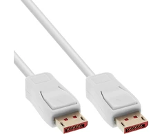 Kabelis InLine DisplayPort - DisplayPort 2 m baltas
