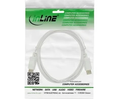 „InLine“ „DisplayPort“ – „DisplayPort“ kabelis 0,5 m baltas