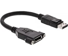 Kabelis InLine DisplayPort - DisplayPort 0,2 m juoda (17100I)